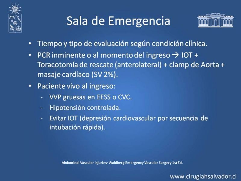 Diapositiva 8 de Lesión Vascular Abdominal