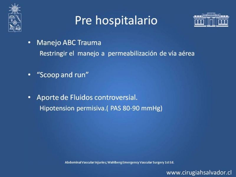 Diapositiva 7 de Lesión Vascular Abdominal