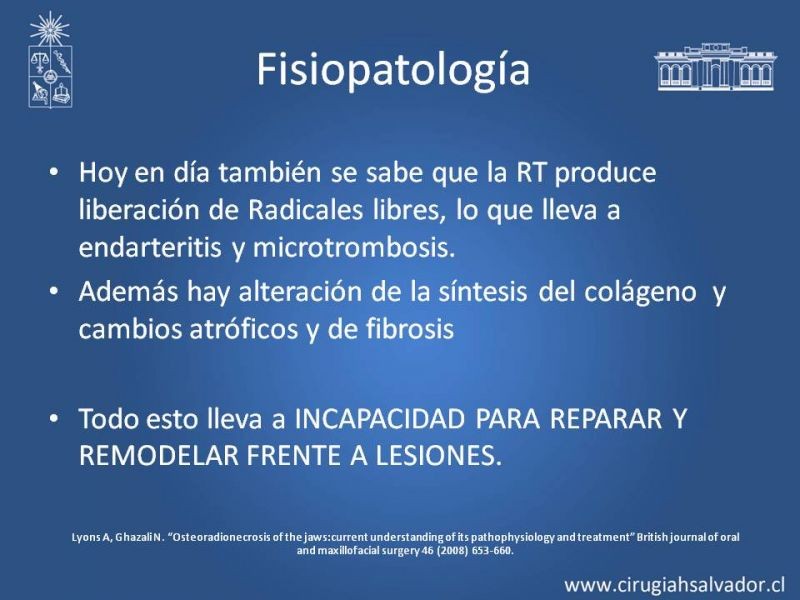 Diapositiva 6 de Osteoradionecrosis