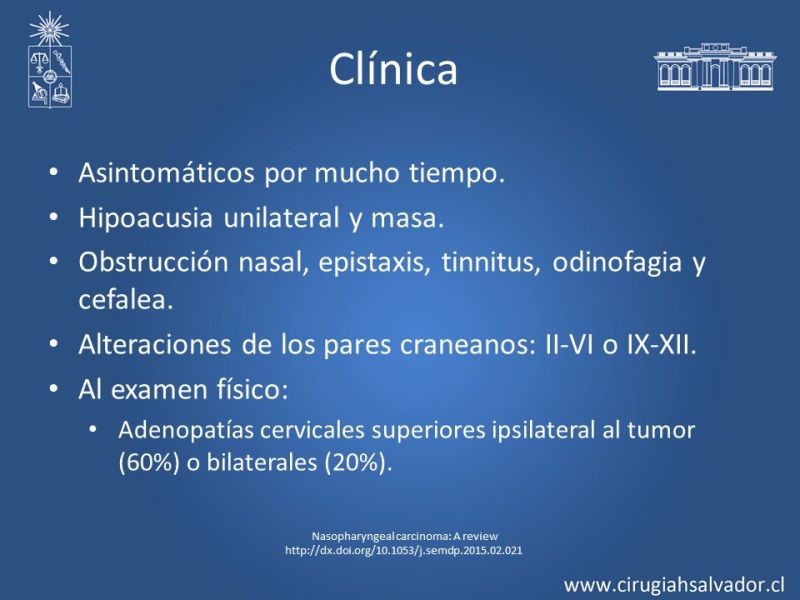 Diapositiva 19 de Tumores de Rinofaringe