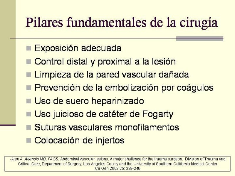 Diapositiva 32 de Lesiones Vasculares Abdominales