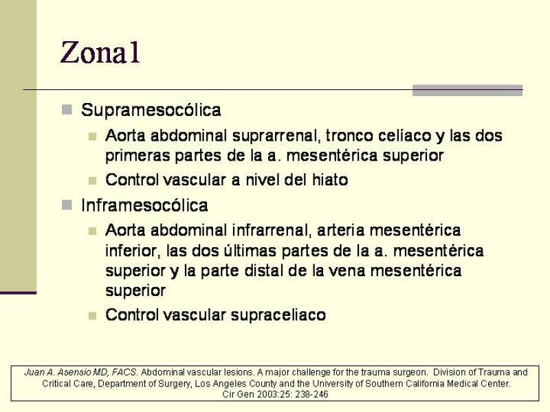 Diapositiva 21 de Lesiones Vasculares Abdominales