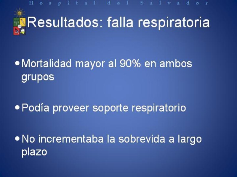 Diapositiva 7 de ECMO : Extra Corporeal Membrane Oxigenation