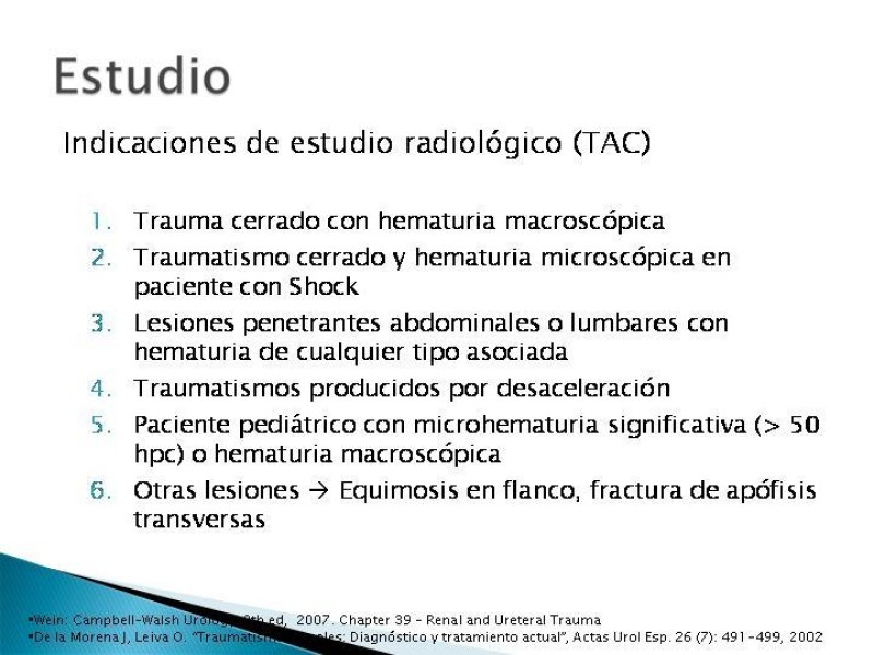 Diapositiva 7 de Trauma renal