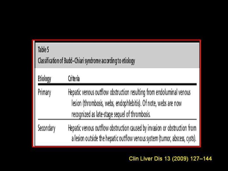 Diapositiva 3 de Sindrome de Budd-Chiari
