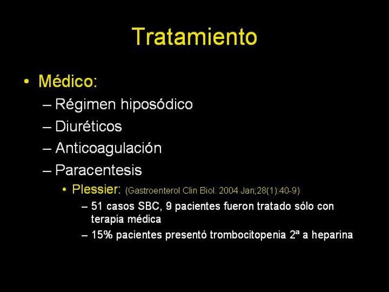 Diapositiva 19 de Sindrome de Budd-Chiari