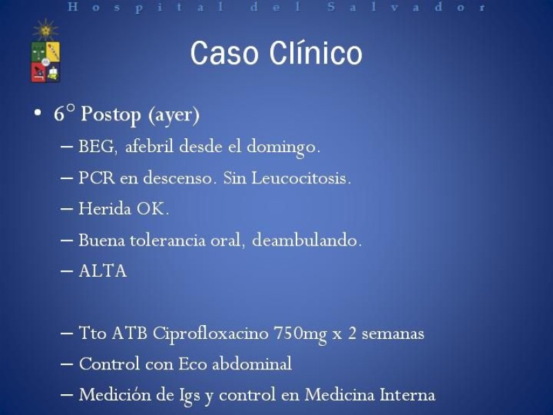 Diapositiva 11 de Manejo de los Abscesos Renales y Perinefríticos a propósito de un caso clínico