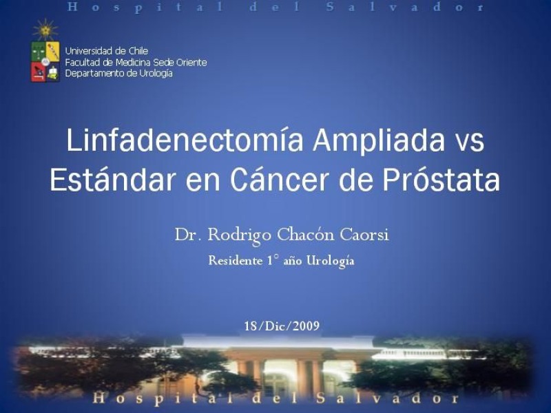 Diapositiva 31 de Linfadenectomía Ampliada vs Estándar en Cáncer de Próstata
