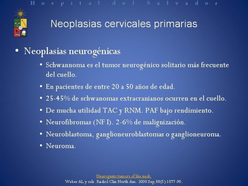 Diapositiva 18 de Masa cervical