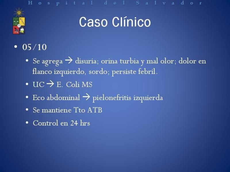 Diapositiva 2 de Manejo de los Abscesos Renales y Perinefríticos a propósito de un caso clínico