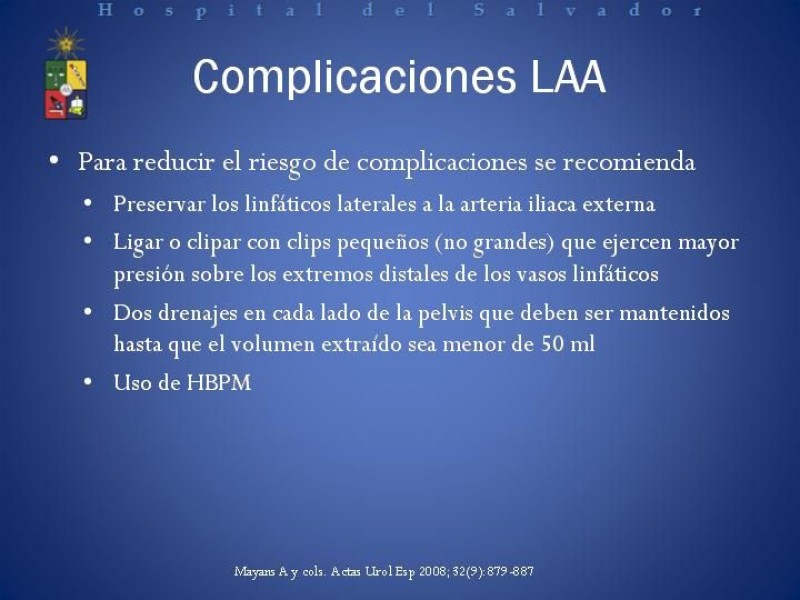 Diapositiva 26 de Linfadenectomía Ampliada vs Estándar en Cáncer de Próstata