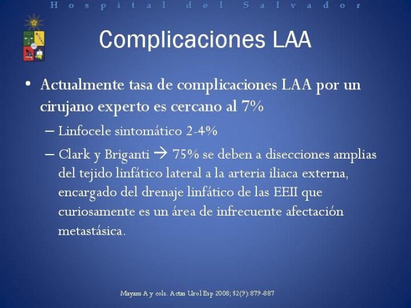 Diapositiva 25 de Linfadenectomía Ampliada vs Estándar en Cáncer de Próstata