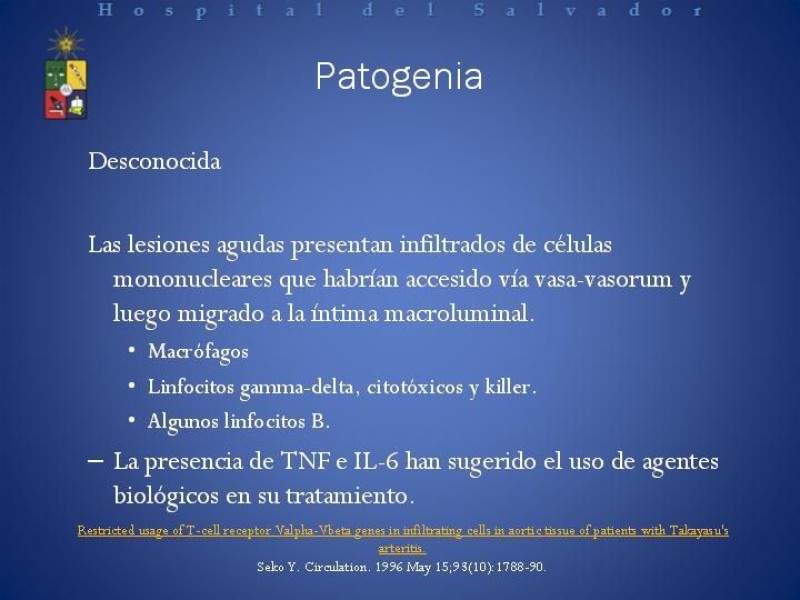 Diapositiva 3 de Enfermedad de Takayasu