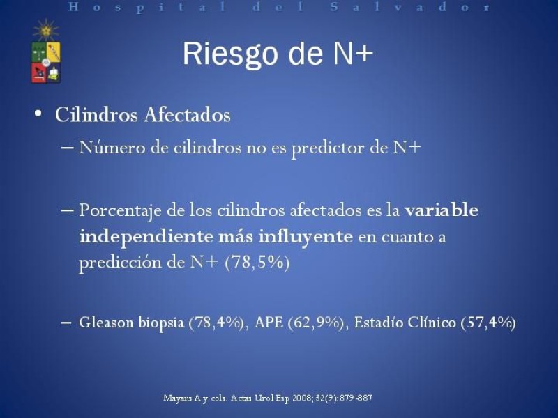 Diapositiva 11 de Linfadenectomía Ampliada vs Estándar en Cáncer de Próstata