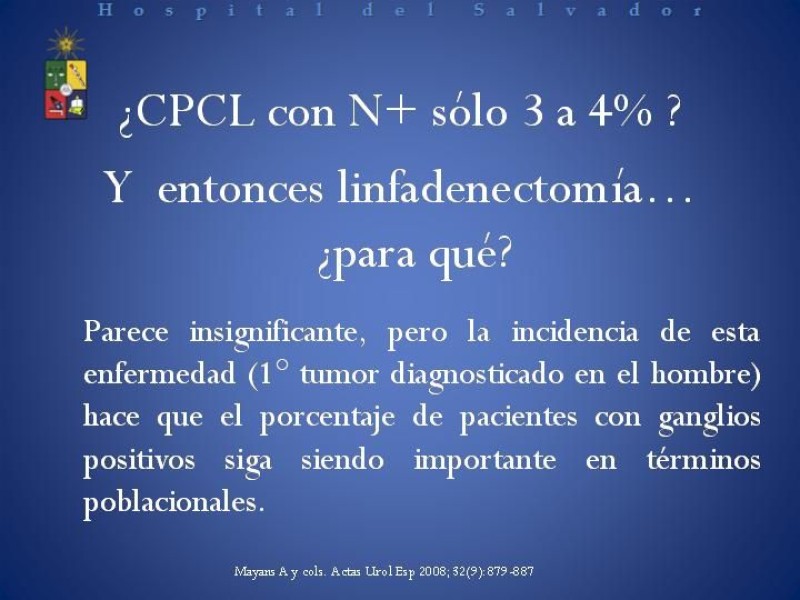 Diapositiva 3 de Linfadenectomía Ampliada vs Estándar en Cáncer de Próstata