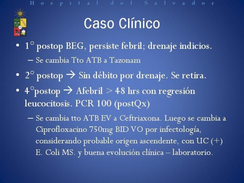 Diapositiva 10 de Manejo de los Abscesos Renales y Perinefríticos a propósito de un caso clínico