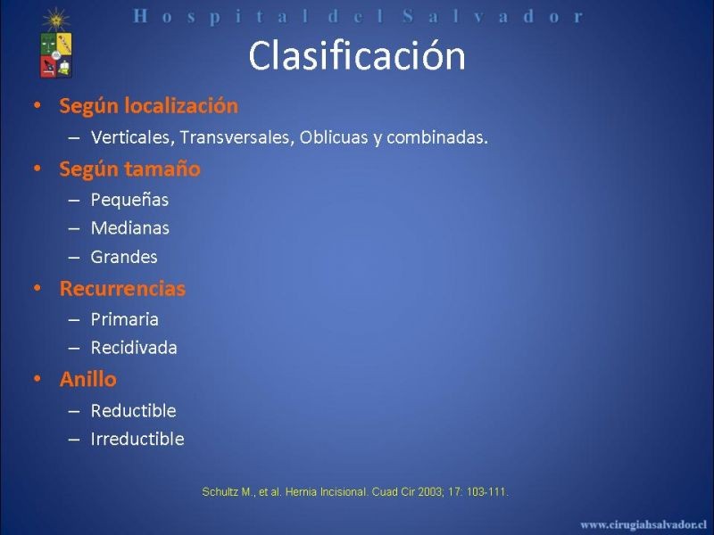 Diapositiva 9 de Reparación Laparoscópica de hernias incisionales