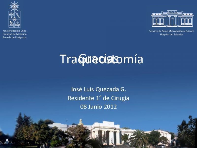 Diapositiva 13 de Traqueostomía