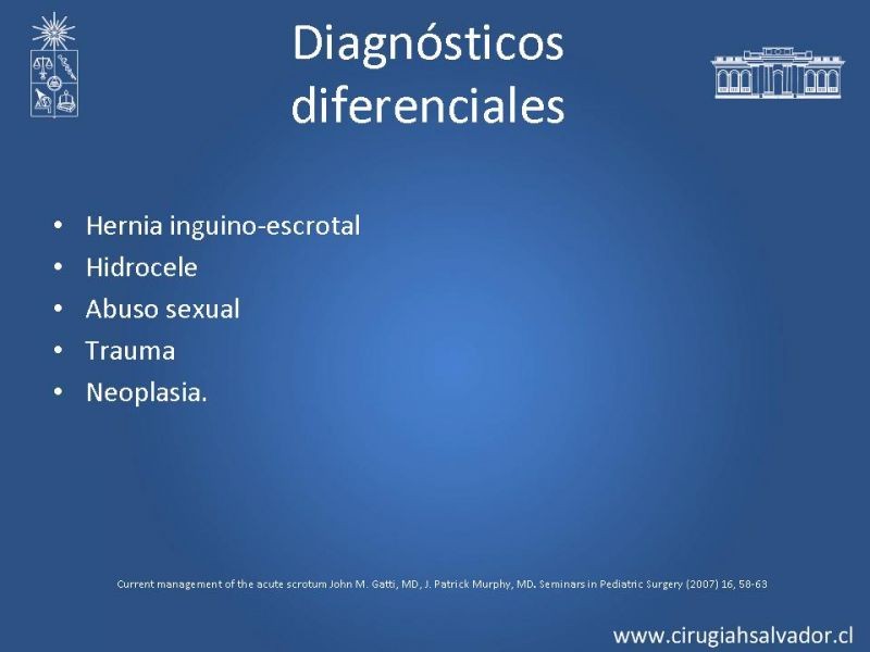 Diapositiva 26 de Escroto Agudo