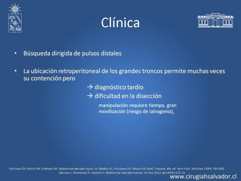 Diapositiva 4 de Lesiones Vasculares Abdominales