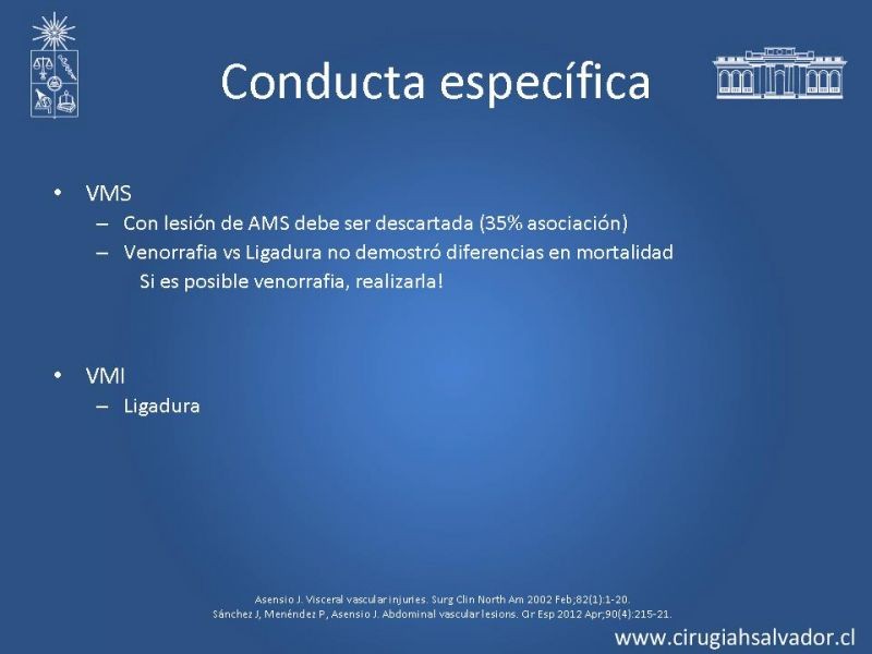 Diapositiva 40 de Lesiones Vasculares Abdominales