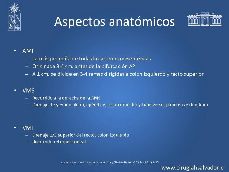 Diapositiva 9 de Lesiones Vasculares Abdominales