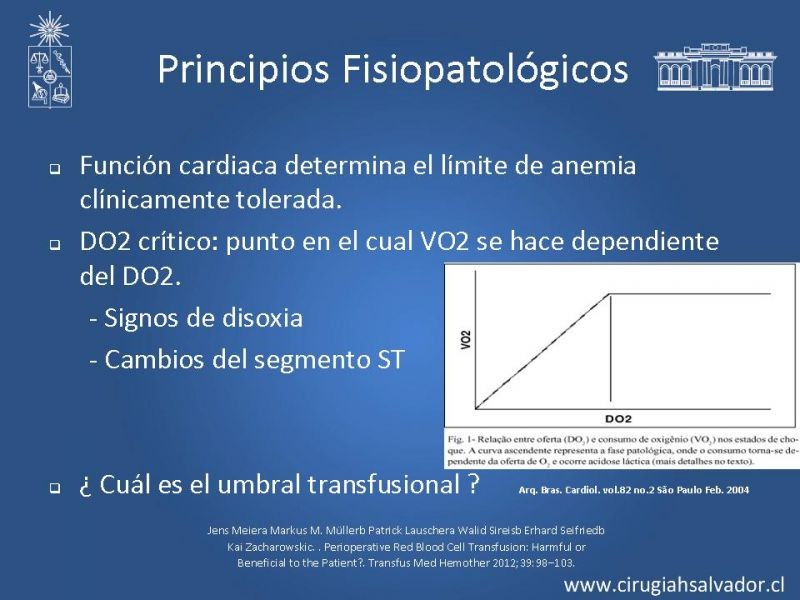 Diapositiva 6 de Terapia transfusional en el perioperatorio