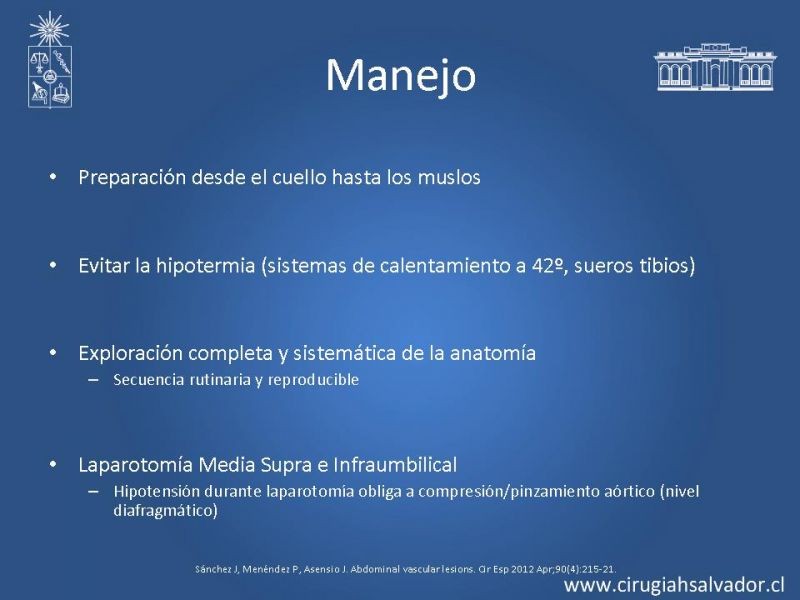 Diapositiva 15 de Lesiones Vasculares Abdominales
