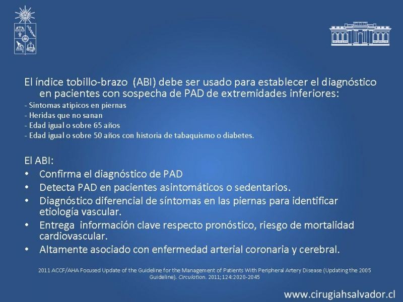 Diapositiva 2 de Manejo de Isquemia Critica de Extremidades Inferiores