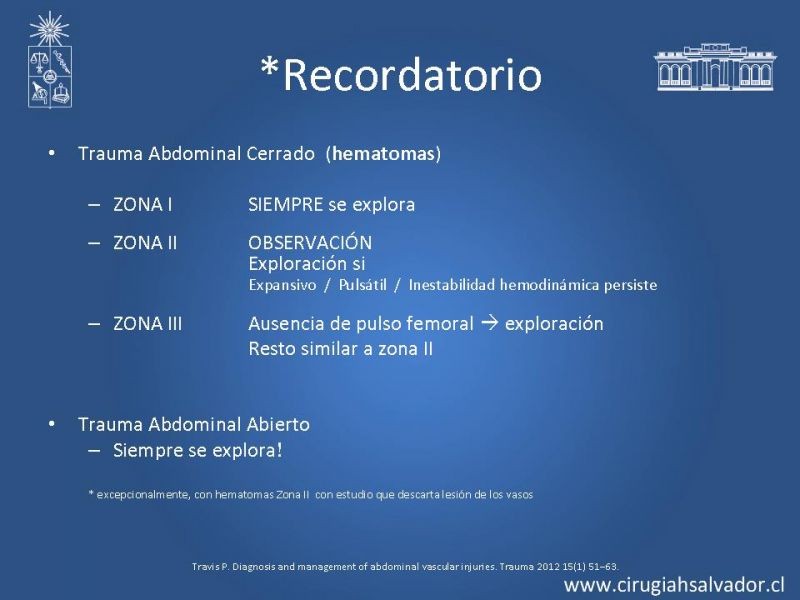 Diapositiva 17 de Lesiones Vasculares Abdominales