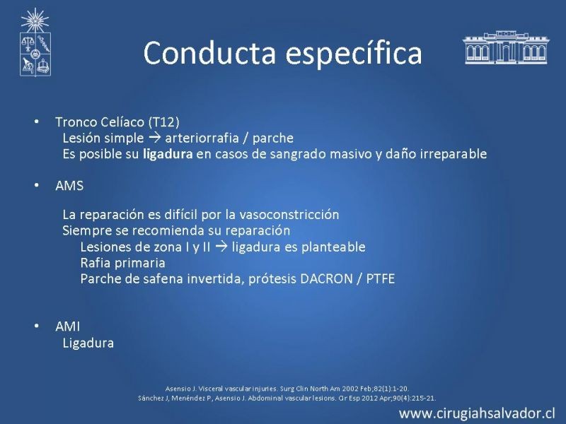 Diapositiva 39 de Lesiones Vasculares Abdominales