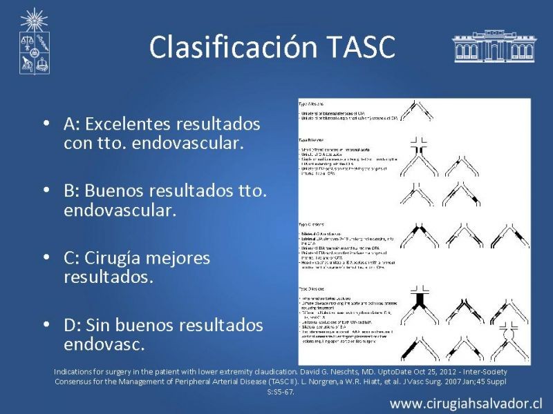 Diapositiva 12 de EAO Tto Médico y Cx (Claudicadores)