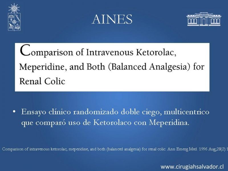 Diapositiva 8 de Urolitiasis: Manejo en urgencia