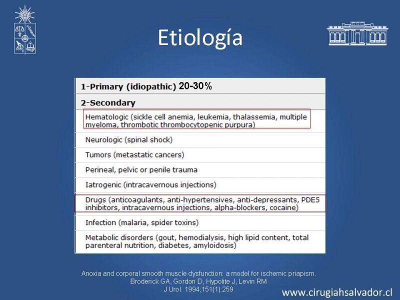 Diapositiva 9 de Priapismo