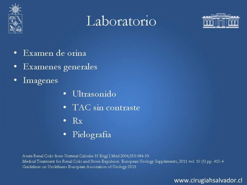 Diapositiva 5 de Urolitiasis: Manejo en urgencia