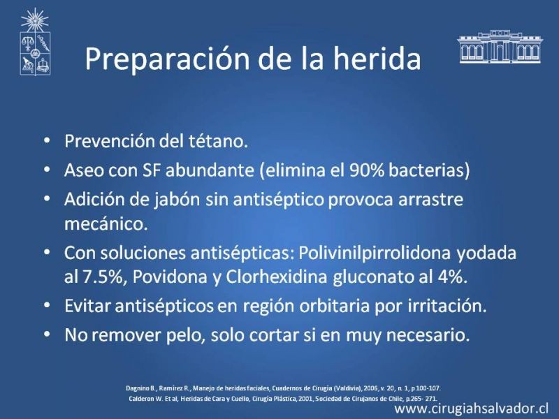 Diapositiva 13 de Heridas faciales complejas