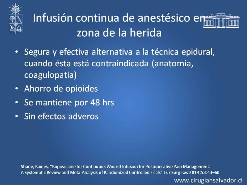 Diapositiva 35 de Manejo del dolor agudo postoperatorio