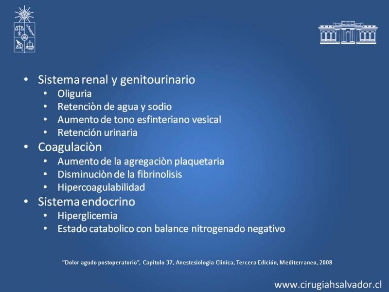 Diapositiva 9 de Manejo del dolor agudo postoperatorio