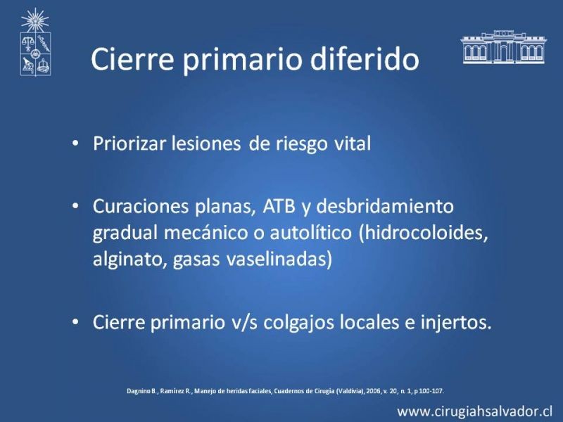 Diapositiva 12 de Heridas faciales complejas