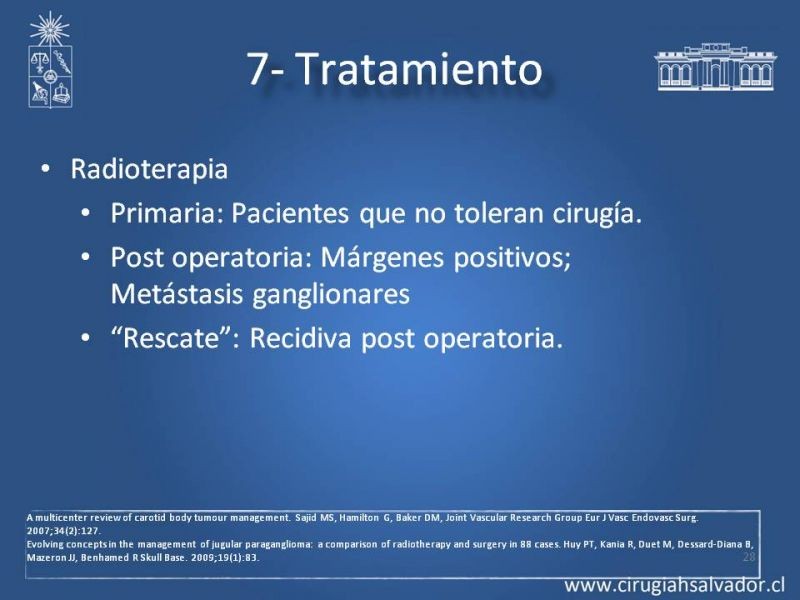 Diapositiva 27 de Paraganglioma cervical