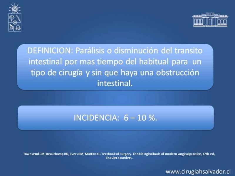 Diapositiva 5 de Ileo adinámico postoperatorio