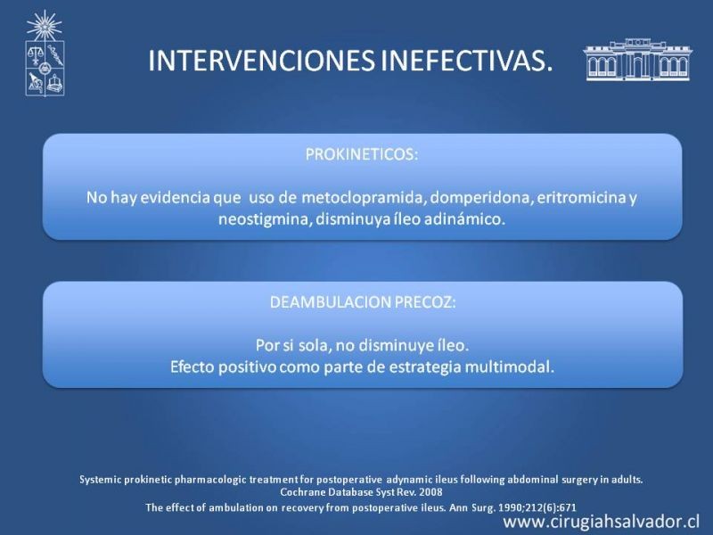 Diapositiva 25 de Ileo adinámico postoperatorio
