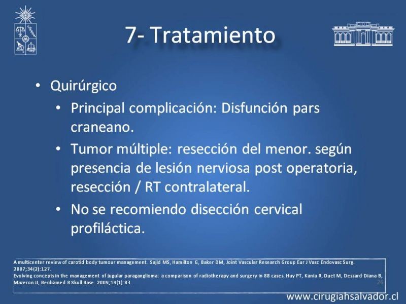 Diapositiva 25 de Paraganglioma cervical