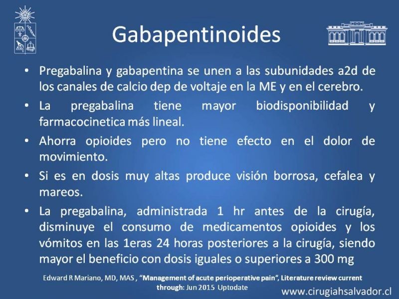 Diapositiva 28 de Manejo del dolor agudo postoperatorio