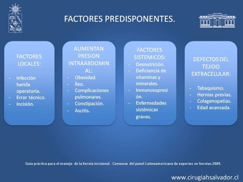 Diapositiva 3 de Hernia incisional: Alternativas de tratamiento