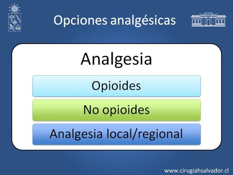 Diapositiva 15 de Manejo del dolor agudo postoperatorio