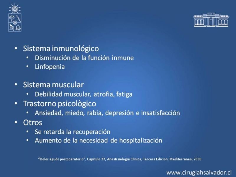 Diapositiva 10 de Manejo del dolor agudo postoperatorio