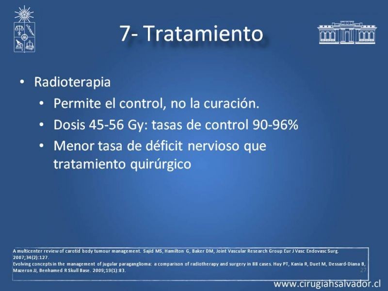 Diapositiva 26 de Paraganglioma cervical