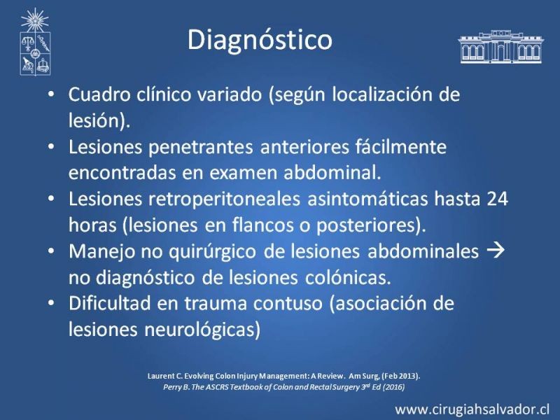 Diapositiva 4 de Trauma de Colon