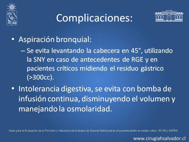 Diapositiva 18 de Nutrición en paciente crítico